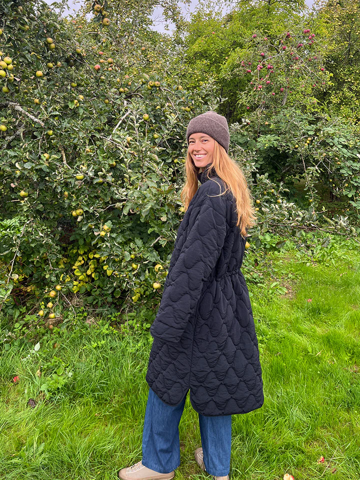 Just Penny Long Quilted Jacket 25, W. - Dame Oversize Fritidsjakke - Image 4