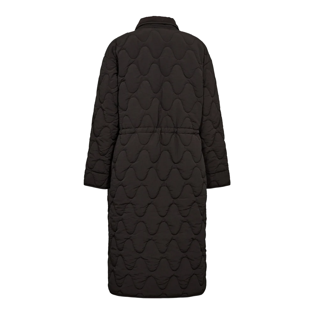 Just Penny Long Quilted Jacket 25, W. - Dame Oversize Fritidsjakke - Image 4