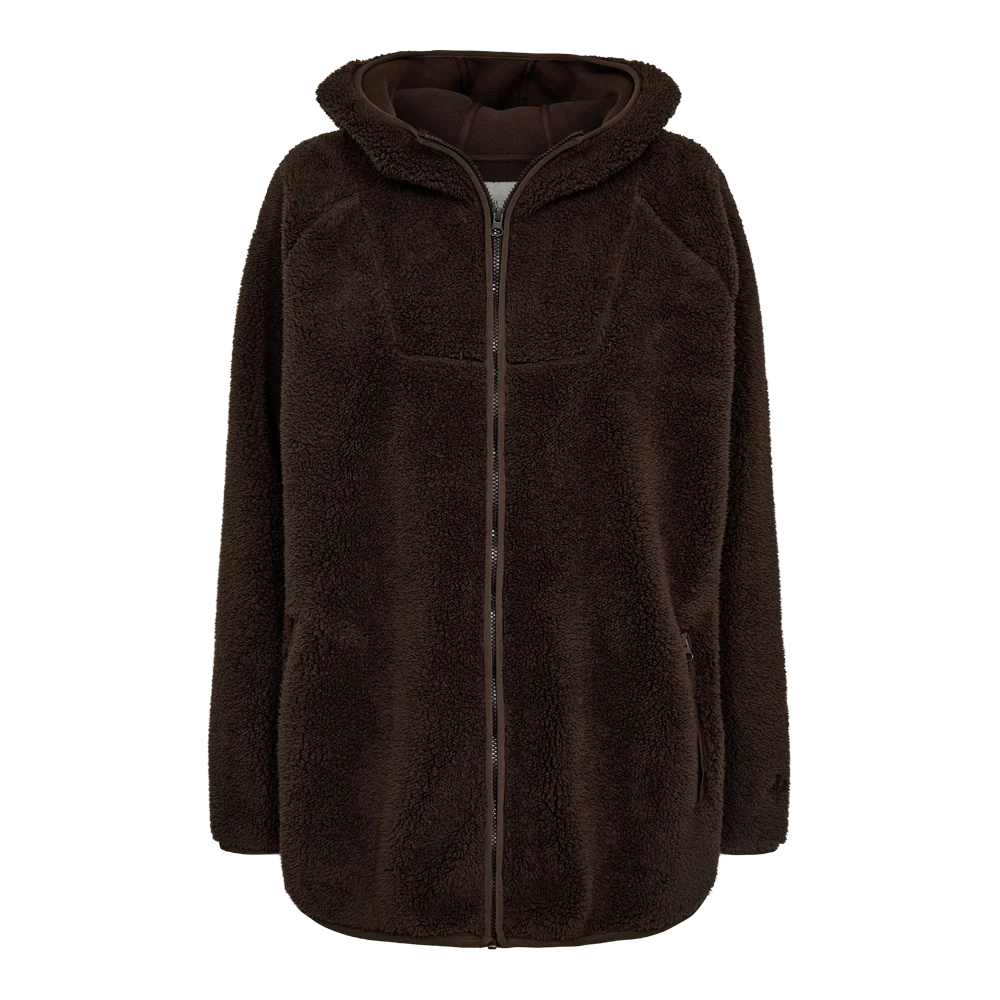 Fabrin Pippa Fleece, W. - Dame Oversize Fleecetrøje