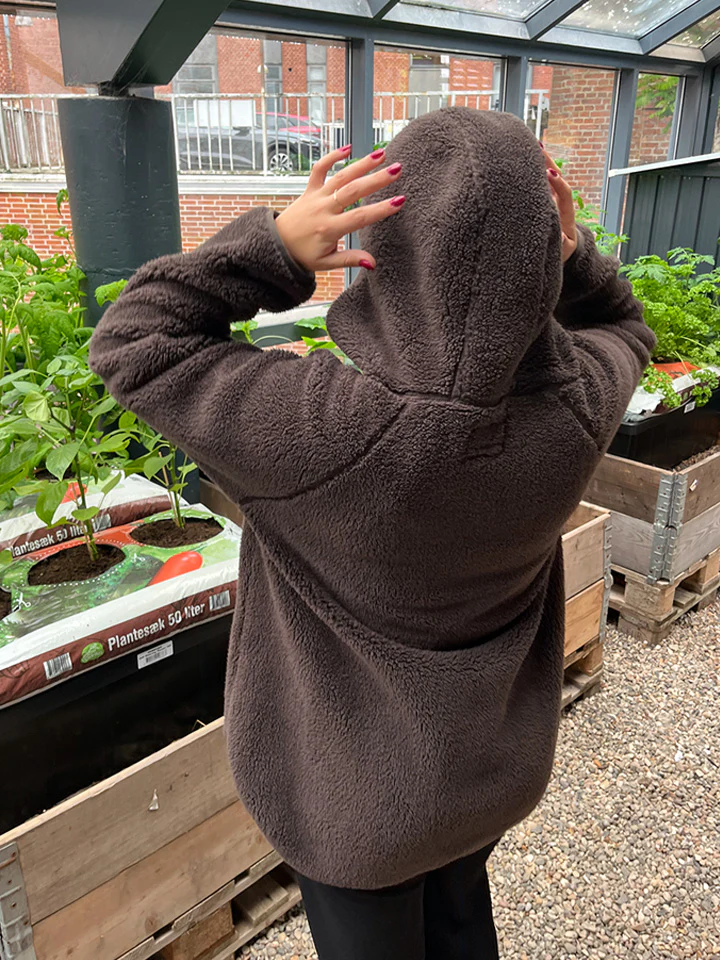 Fabrin Pippa Fleece, W. - Dame Oversize Fleecetrøje - Image 5