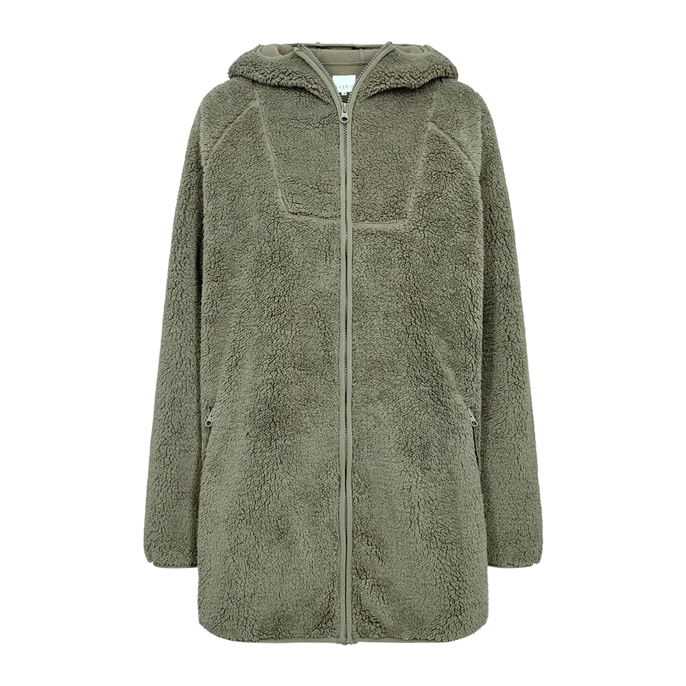 Fabrin Pippa Fleece, W. - Dame Oversize Fleecetrøje