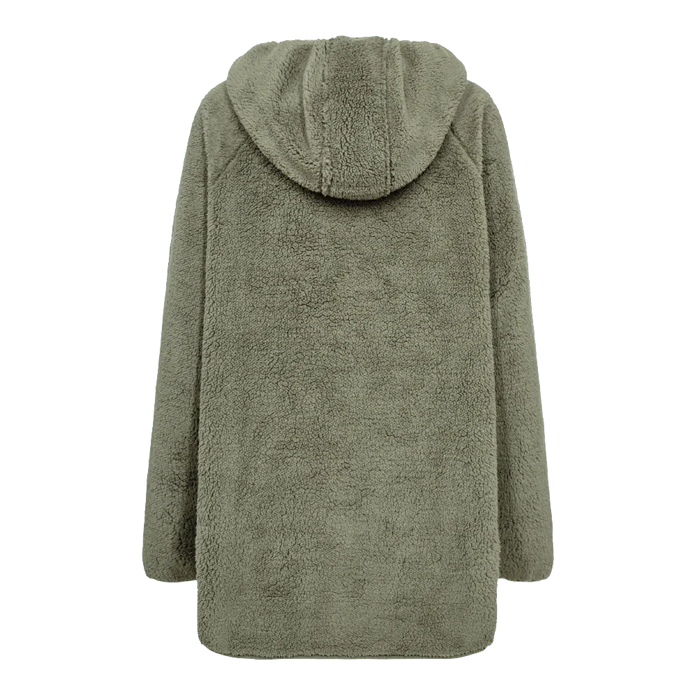 Fabrin Pippa Fleece, W. - Dame Oversize Fleecetrøje - Image 2