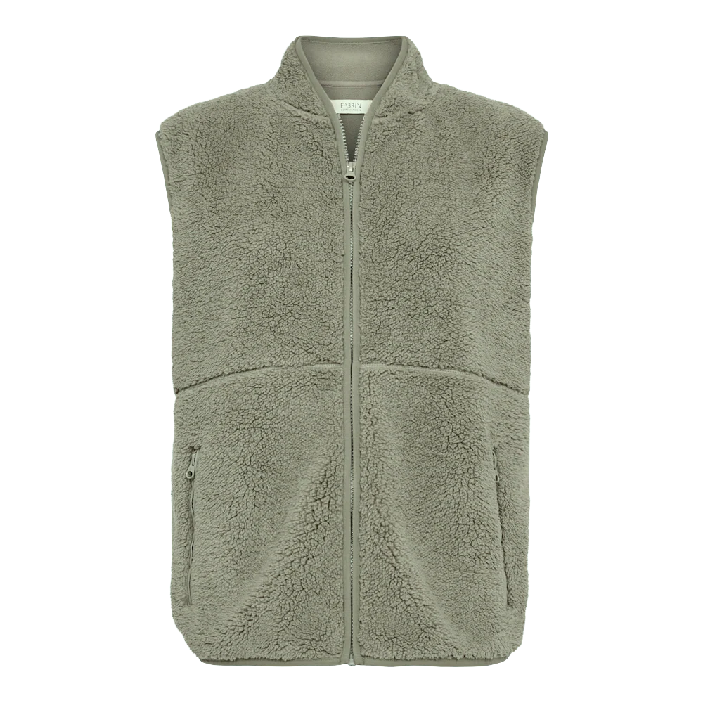 Fabrin Pippa Vest, W. - Dame Oversize Fleece Vest