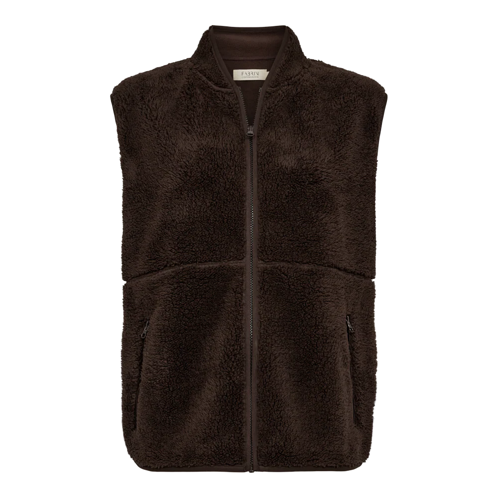 Fabrin Pippa Vest, W. - Dame Oversize Fleece Vest