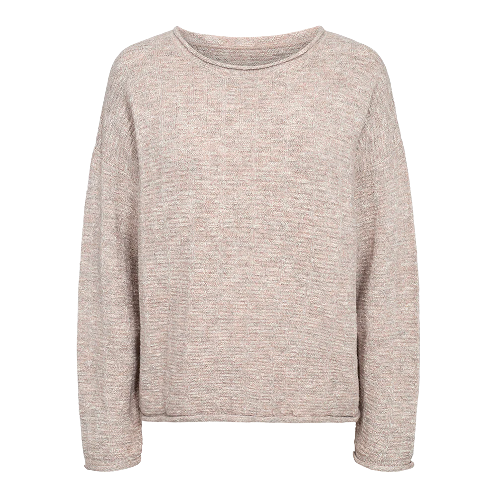 Fabrin Pullover Melange 26, W. - Dame Striktrøje