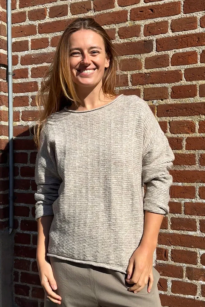 Fabrin Pullover Melange 26, W. - Dame Striktrøje - Image 2