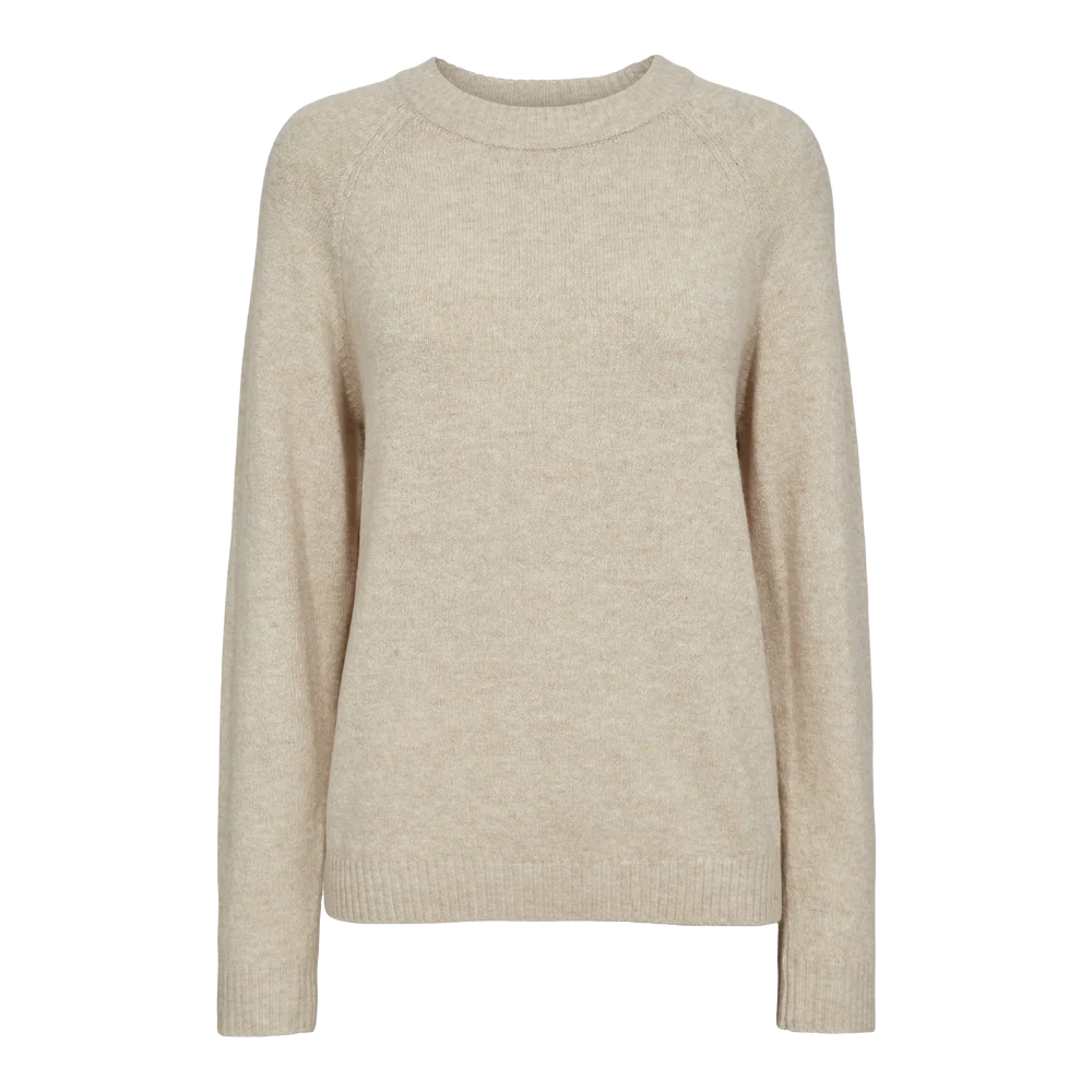 Fabrin Pullover Rib Neck 26, W. - Dame Striktrøje
