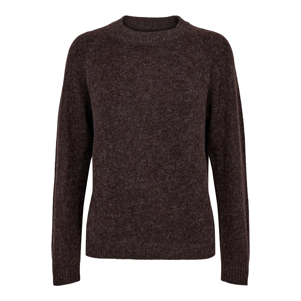 Fabrin Pullover Rib Neck 26, W. - Dame Striktrøje