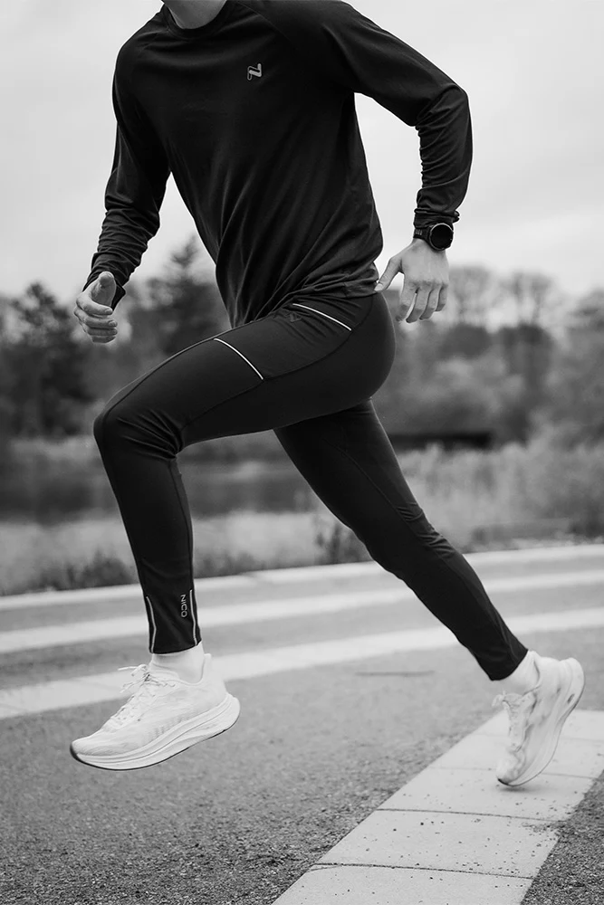 Nico Roan Run Tights 24, Sr - Herre Løbetights - Image 5