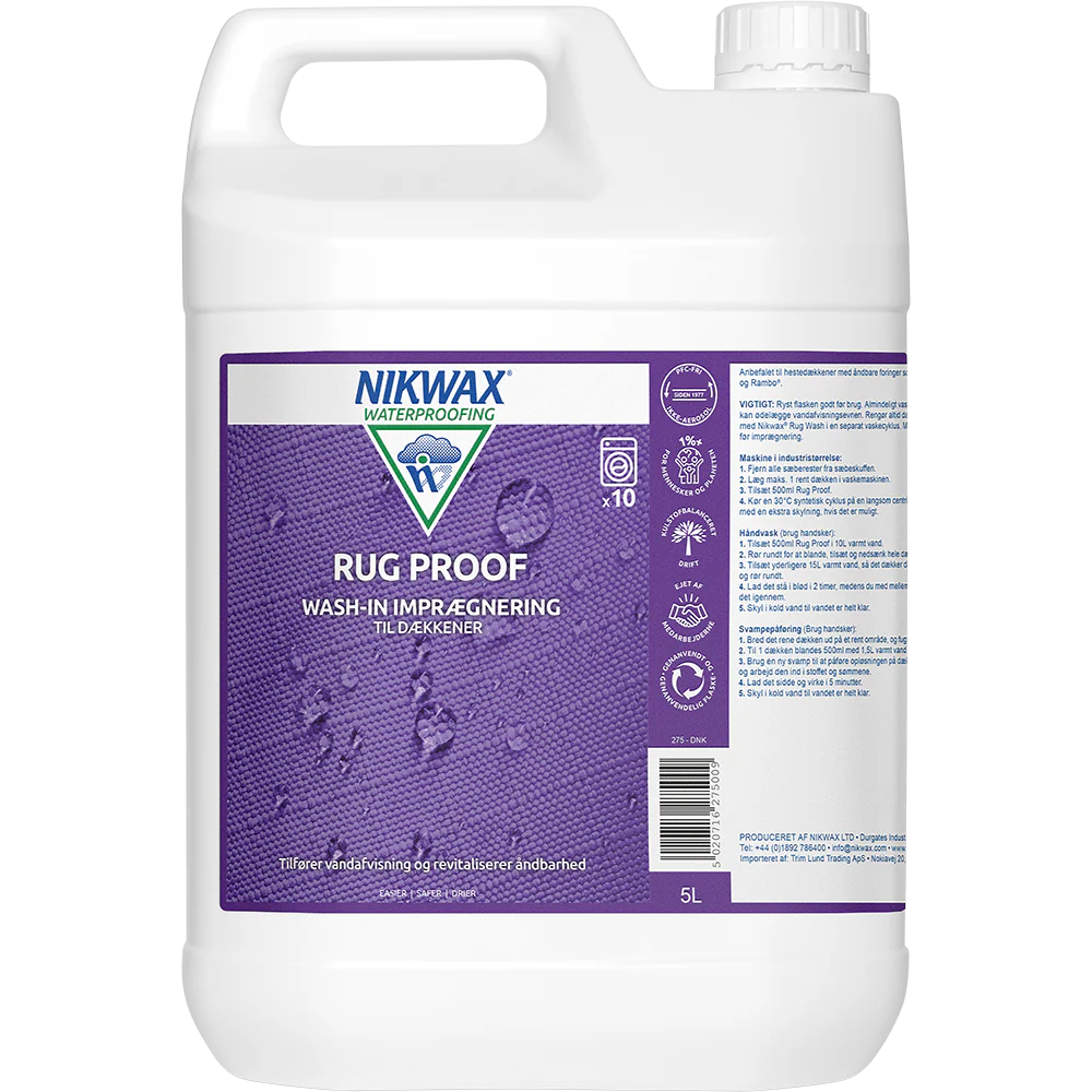 Nikwax Rug Proof 5 Liter - Imprægnering til Dækkener