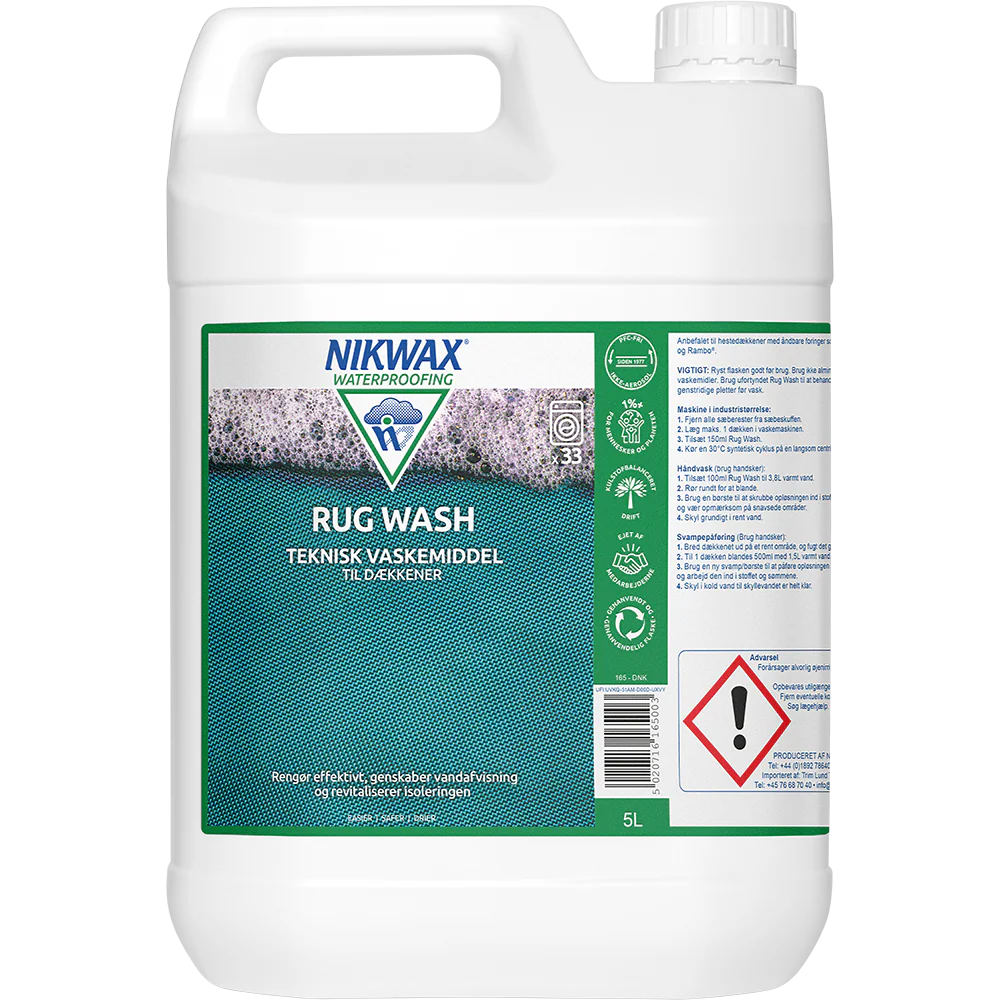 Nikwax Rug Wash 5 Liter - Vaskemiddel til Dækkener