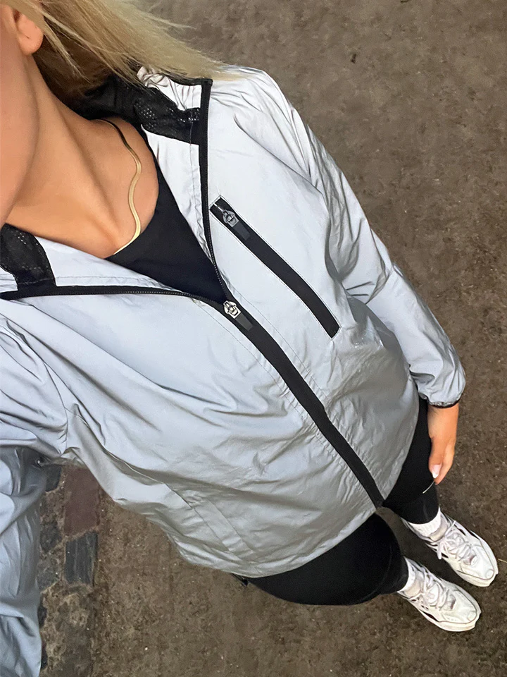 Reflective Revolution Running Jacket, W - Dame Refleks Løbejakke - Image 2