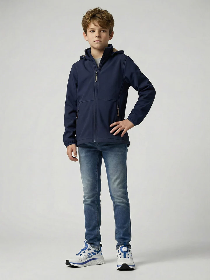 NAsammy 25, Jr - Børne Softshell Jakke - Image 4