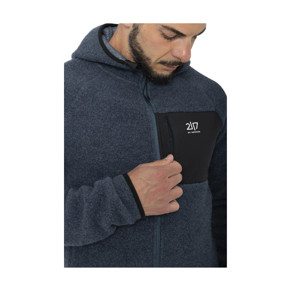 2117 of Sweden Skord Wool Hoodie - Herre Fritidsjakke - Image 4