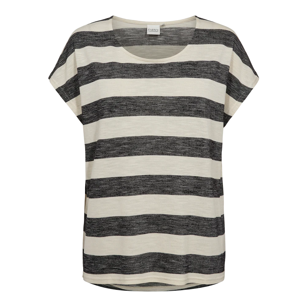 Fabrin Stripe T-Shirt 26, W. - Dame T-Shirt