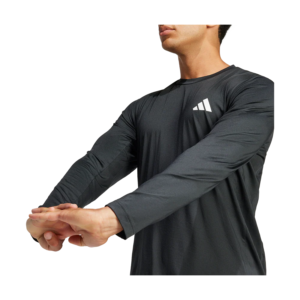 Adidas Training LS Tee - Herre Løbe T-shirt - Image 4
