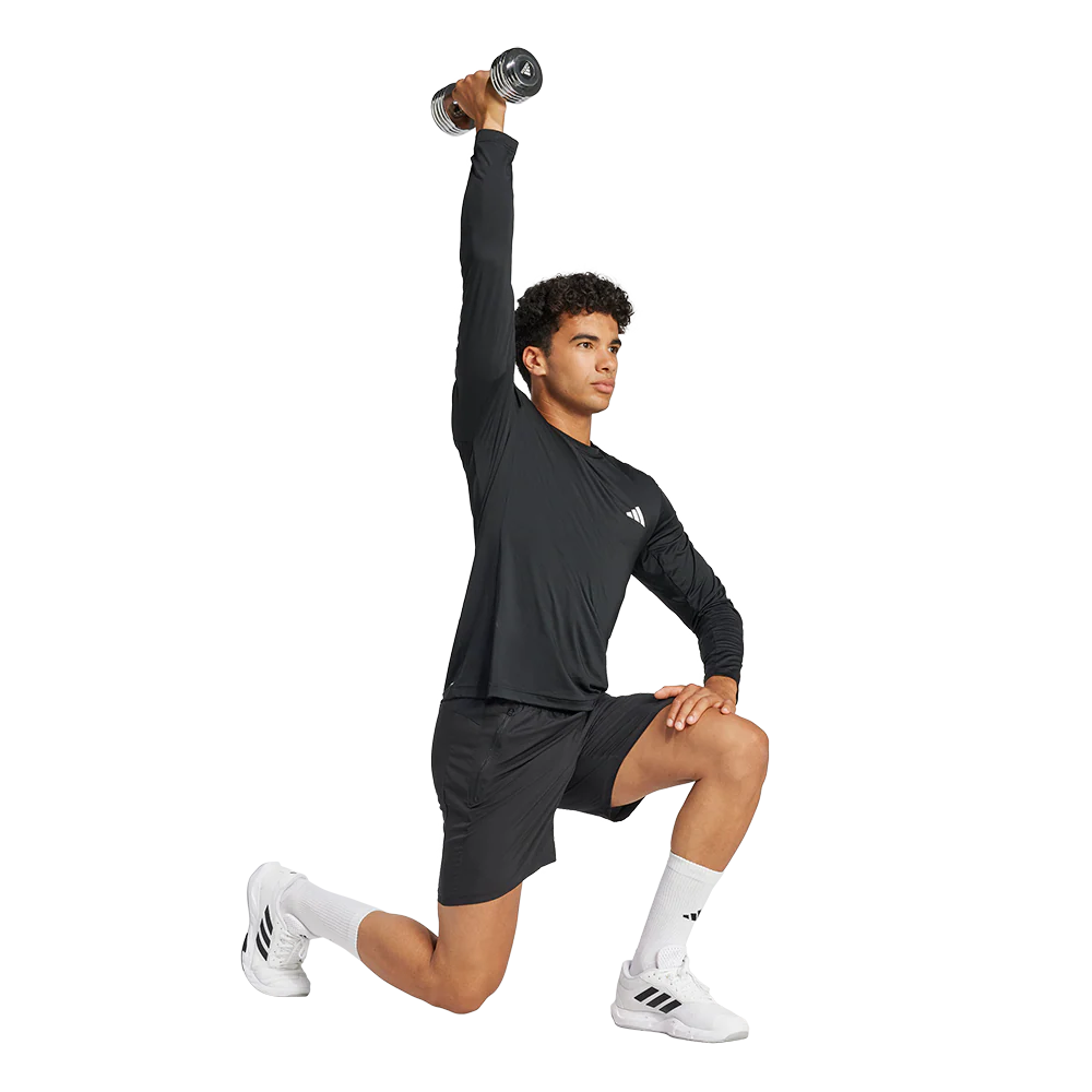 Adidas Training LS Tee - Herre Løbe T-shirt - Image 5