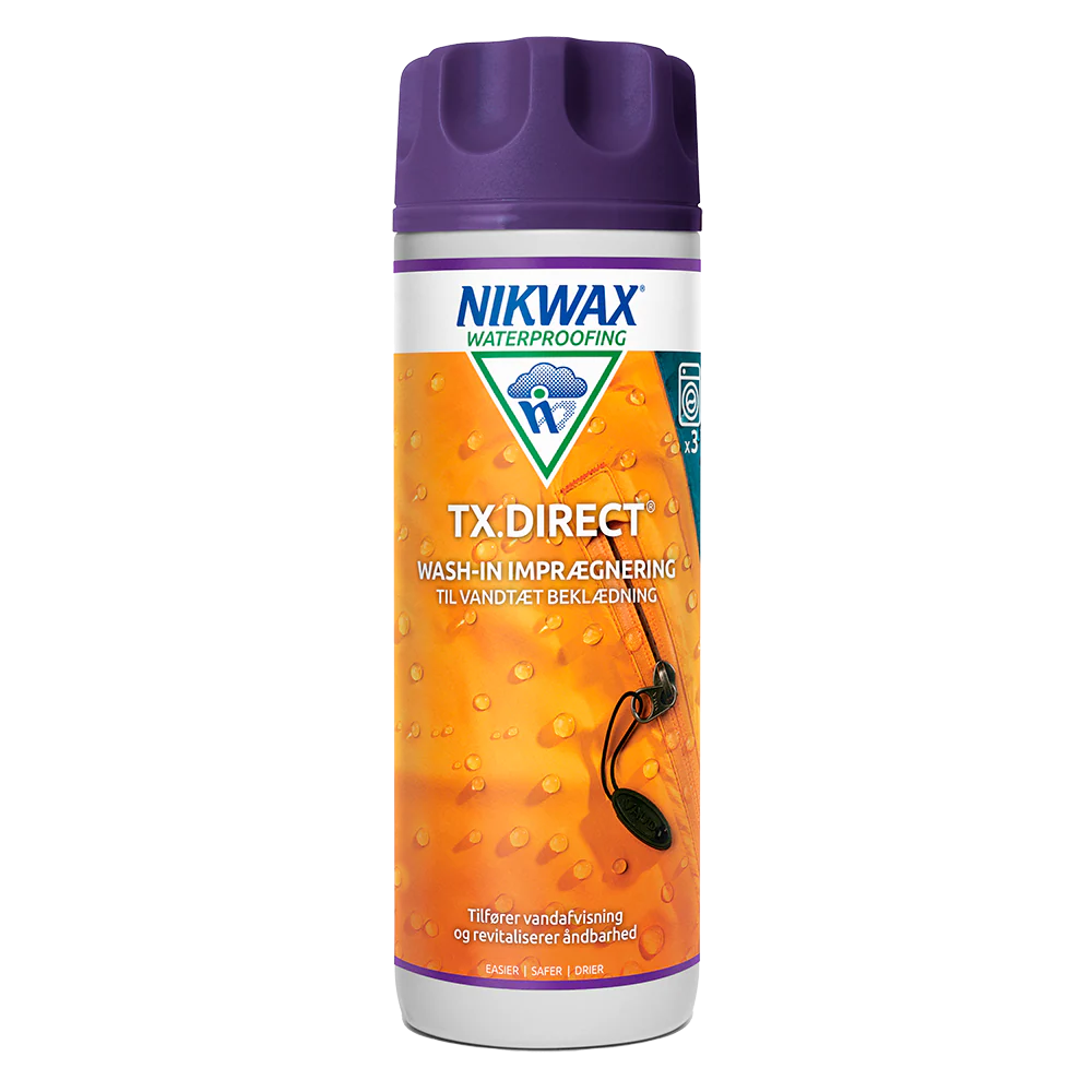 Nikwax TX.Direct Wash-In 300 ml. - Imprægnering til overtøj