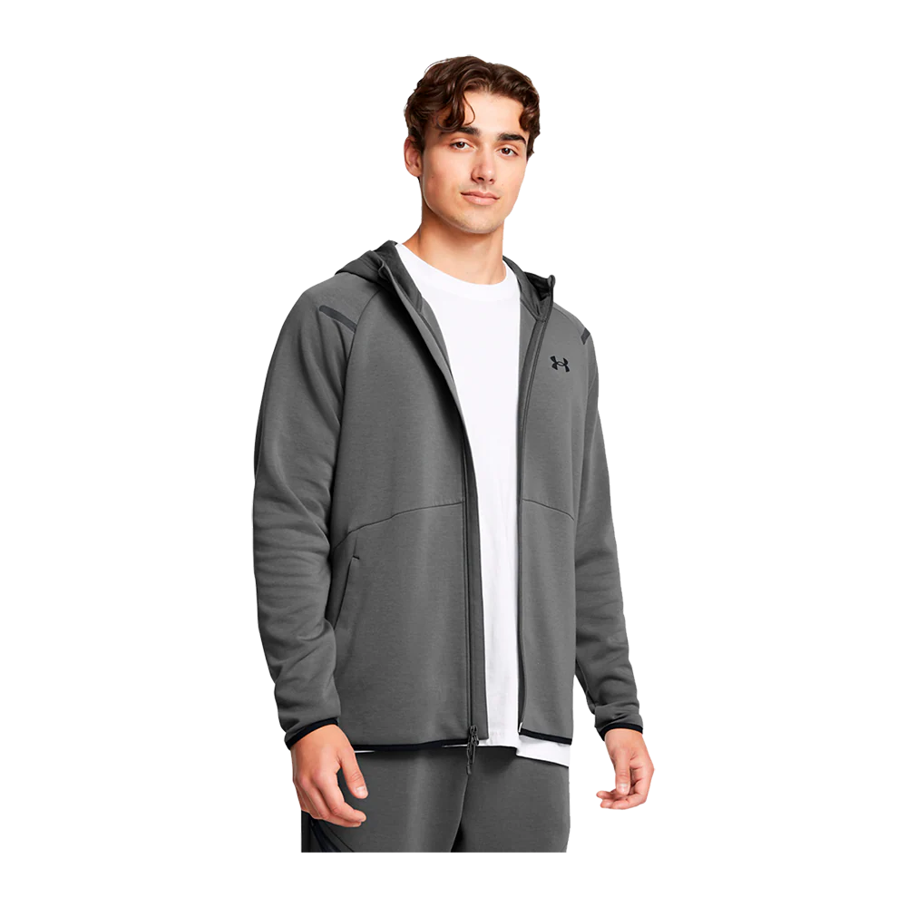 Under Armour Unstopable Fleece FZ Hoodie - Herre Sweatshirt - Image 2