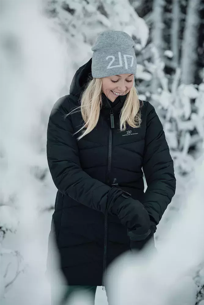 2117 of Sweden W Anneberg Padded Jacket - Dame Vinterjakke - Image 2