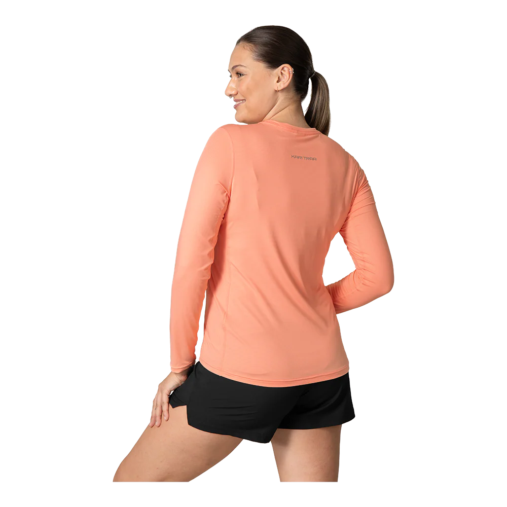 Kari Traa W Ava Long Sleeve - Dame Løbebluse - Image 3
