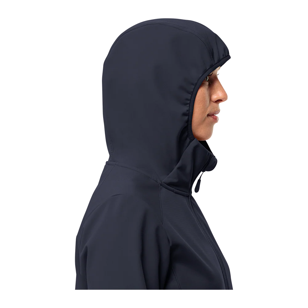 Jack Wolfskin W Bornberg Hoody - Dame Fleecetrøje - Image 5