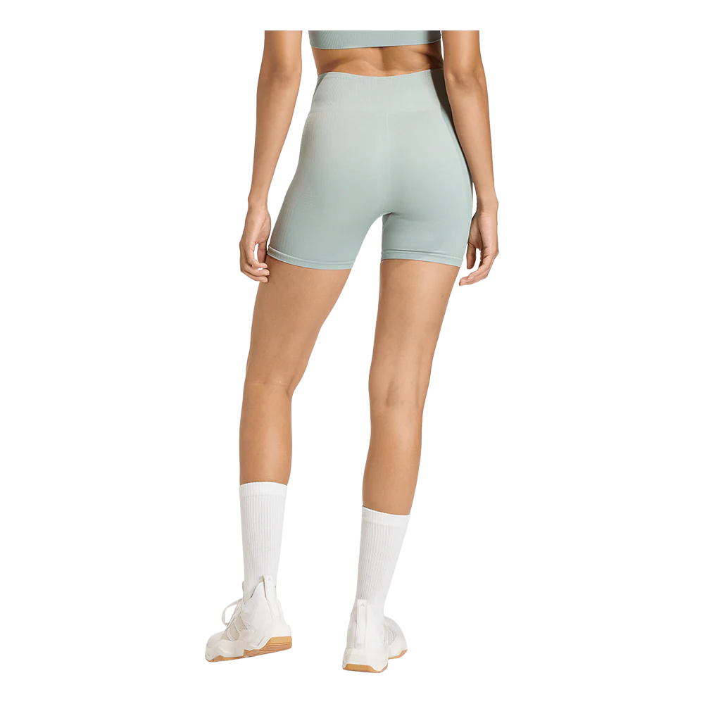 Adidas W ClimaCool Knit 4" Tights - Korte Dame Løbetights - Image 3