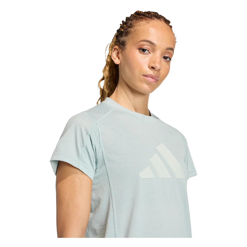 Adidas W ClimaCool Train Tee - Dame Løbe T-shirt - Image 5
