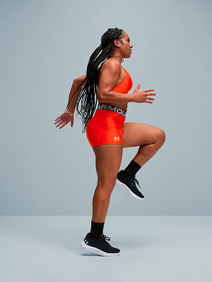 Under Armour W HG Short Tight - Dame Træningsshorts - Image 2