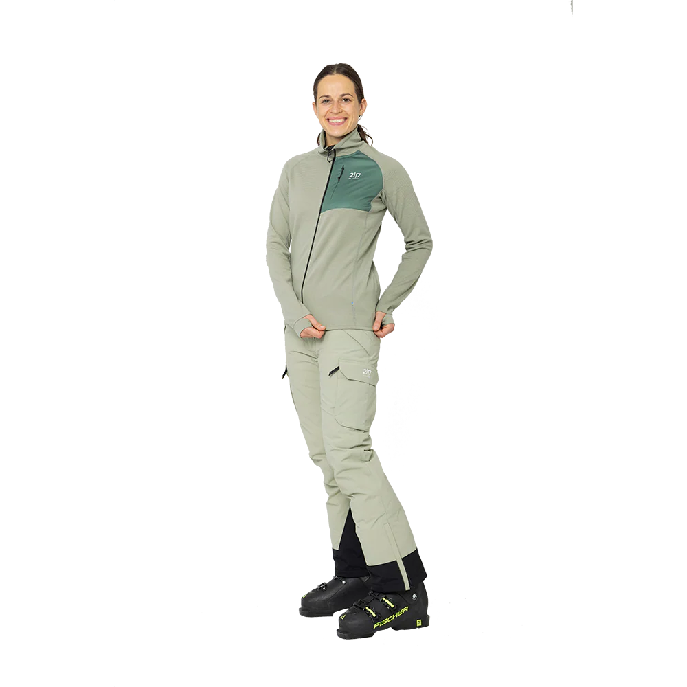 2117 of Sweden W Krasse Padded Ski Pant - Dame Skibukser - Image 3