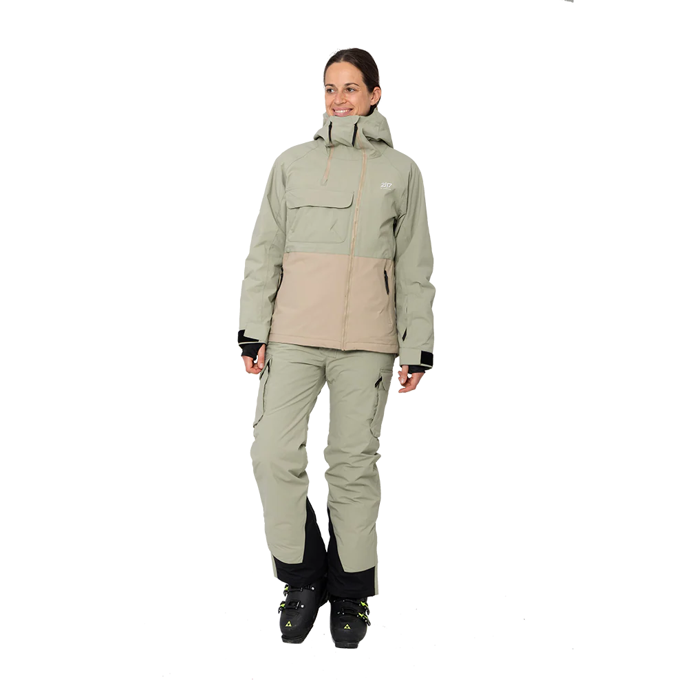 2117 of Sweden W Krasse Padded Ski Pant - Dame Skibukser - Image 5