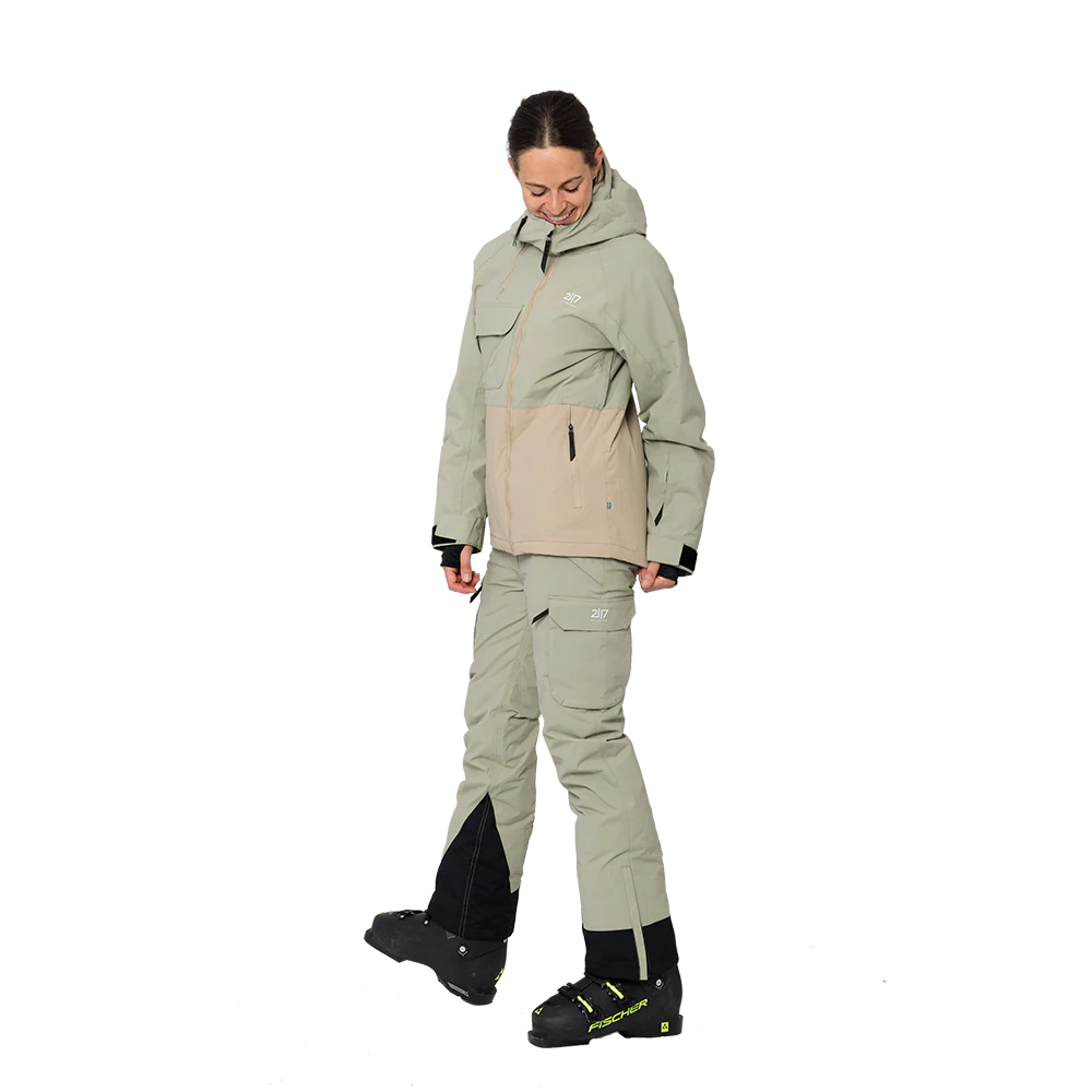 2117 of Sweden W Krasse Padded Ski Pant - Dame Skibukser - Image 6