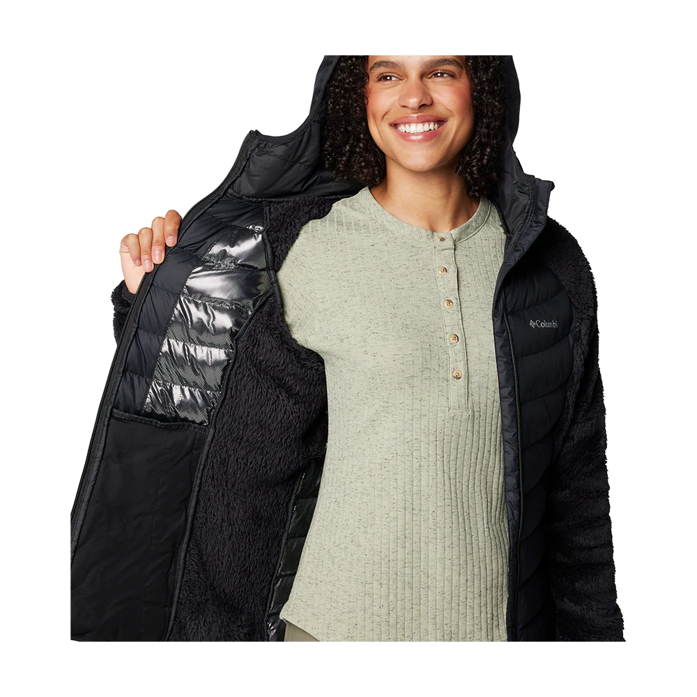 Columbia W Powder Lite Hybrid Sherpa - Dame Fleecetrøje - Image 2