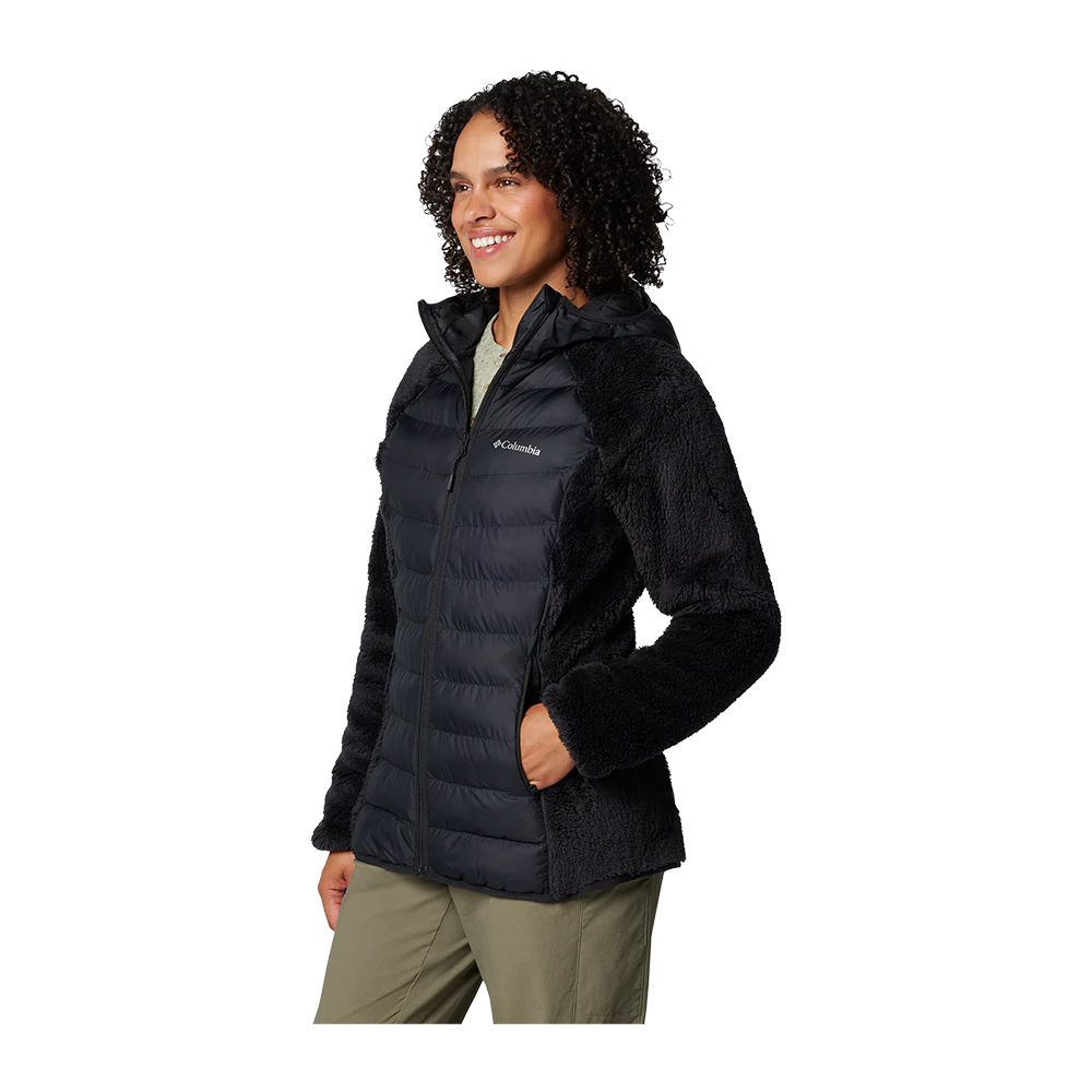 Columbia W Powder Lite Hybrid Sherpa - Dame Fleecetrøje - Image 3