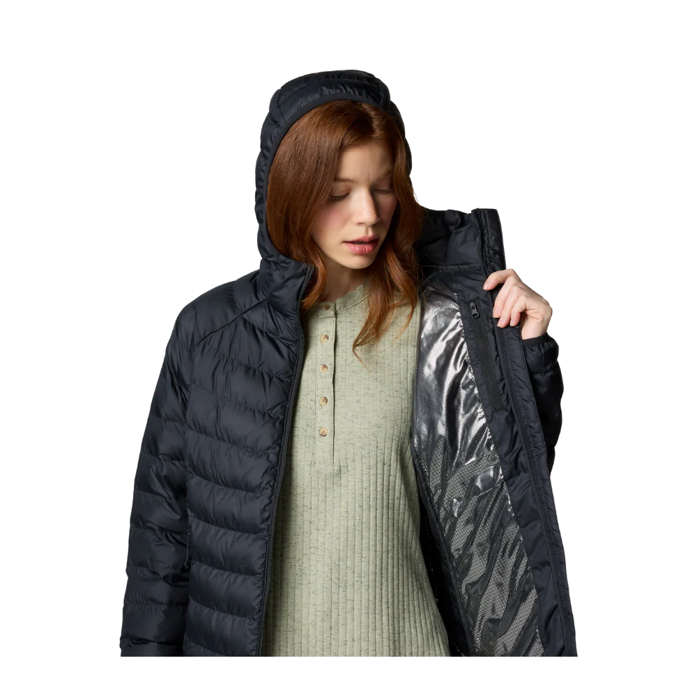 Columbia W Powder Lite II Hood Jacket - Dame Vinterjakke - Image 4