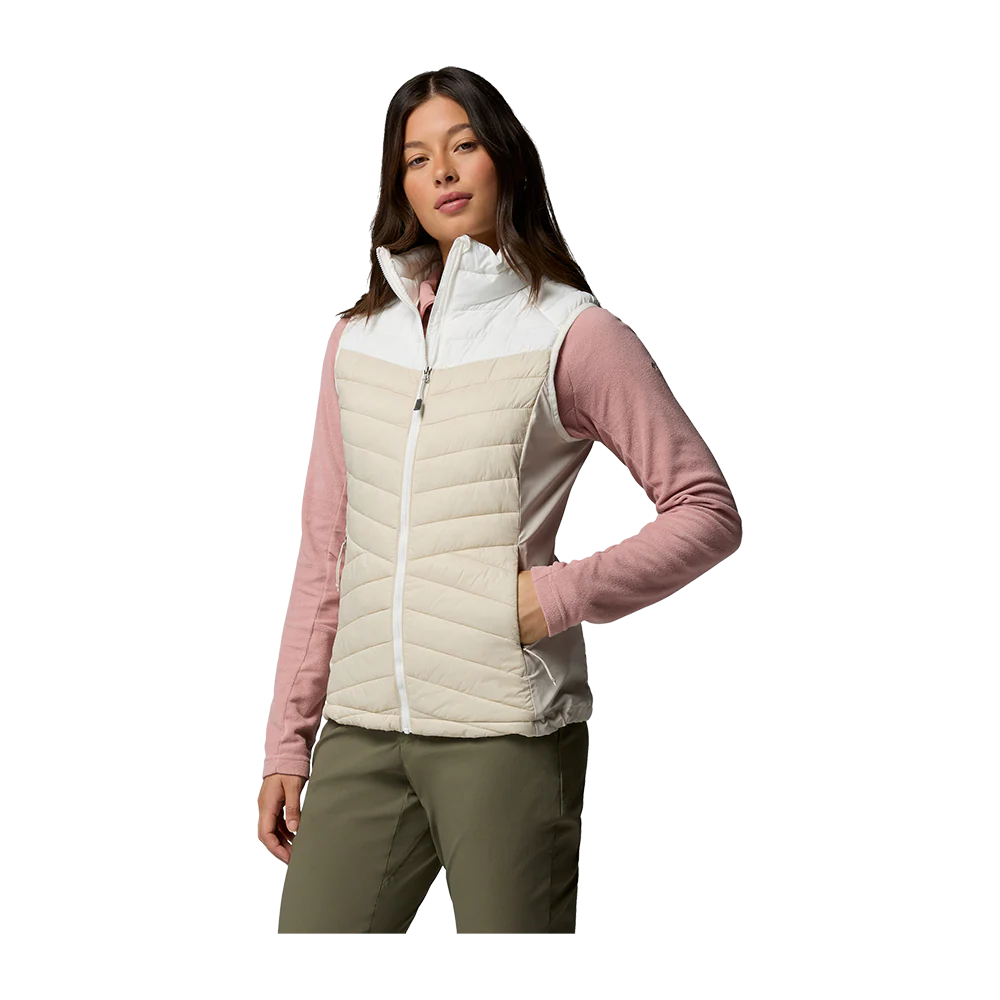 Columbia W Powder Pass Hybrid Vest - Dame Vest