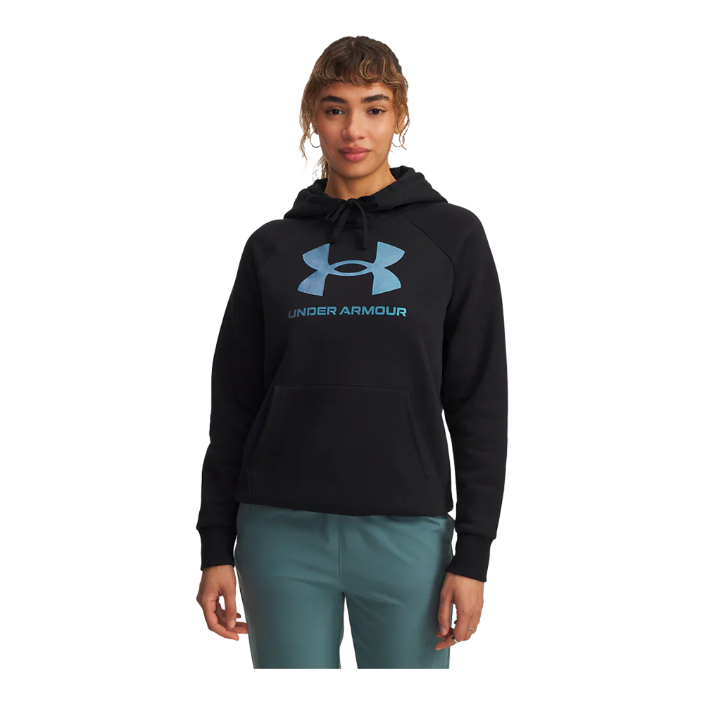 Under Armour W Rival Shimmer Hoodie - Dame Sweatshirt