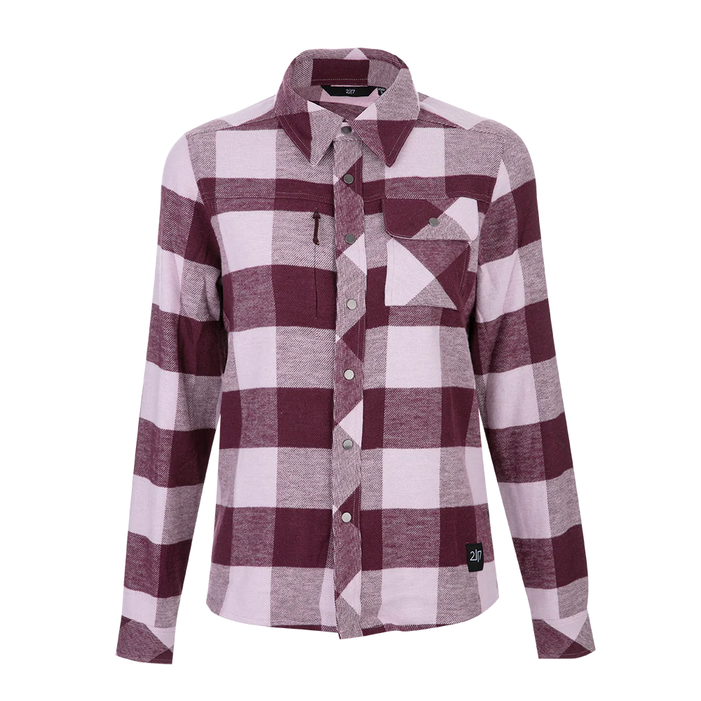 2117 of Sweden W Skjortan Flannel Shirt - Dame Skjorte
