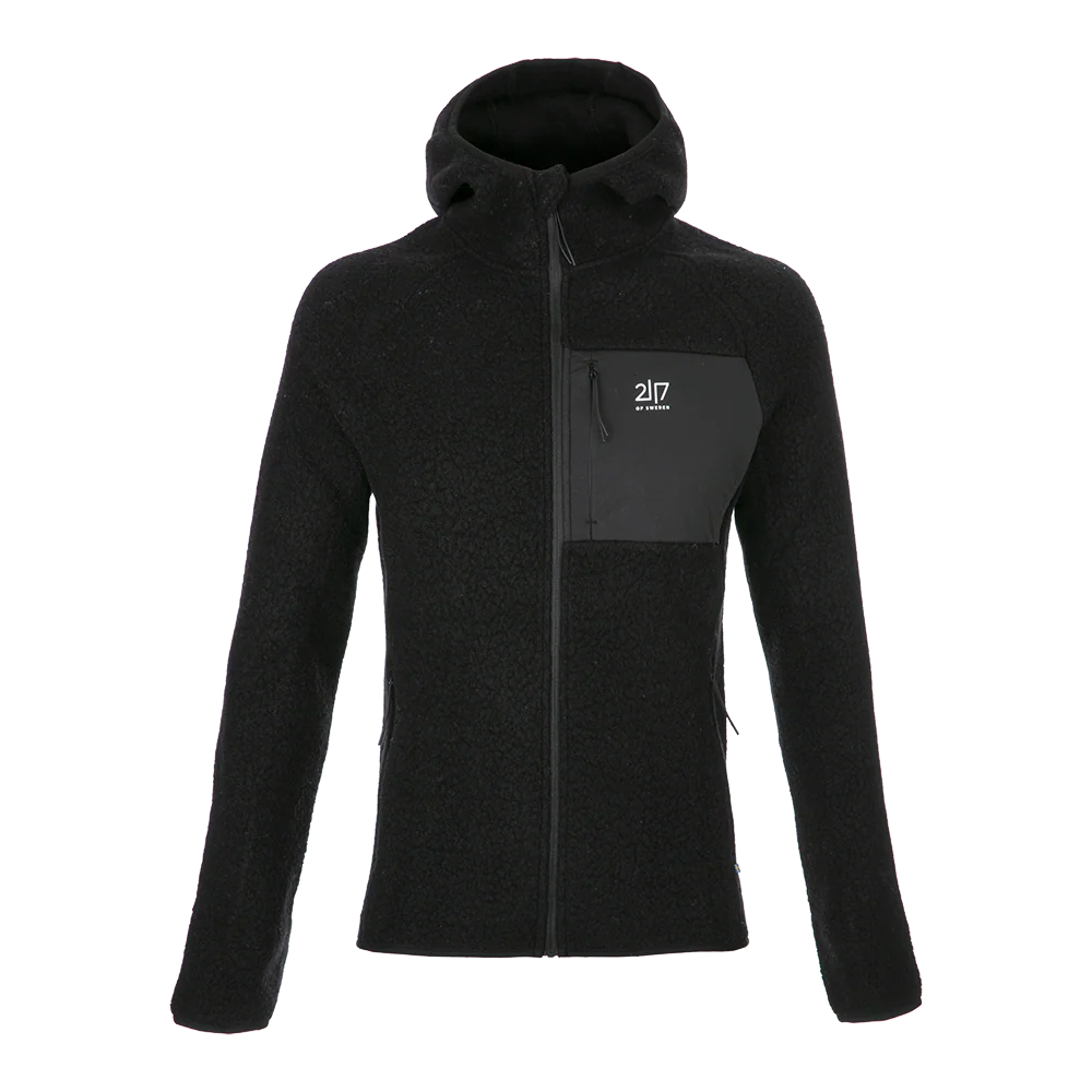 2117 of Sweden W Skord Wool Hoodie - Dame Fritidsjakke
