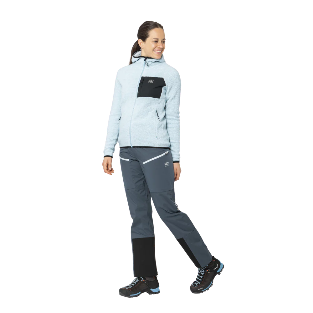 2117 of Sweden W Skord Wool Hoodie - Dame Fritidsjakke - Image 2