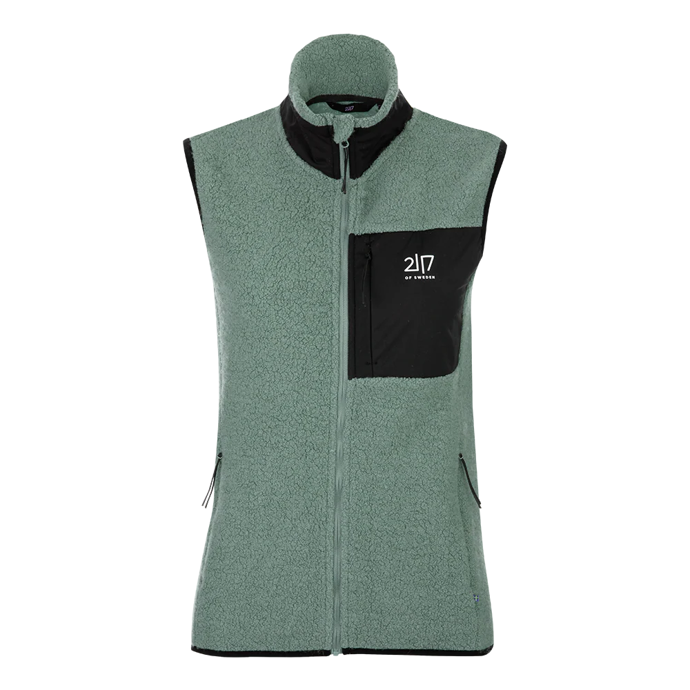 2117 of Sweden W Skord Wool Vest - Dame Vest