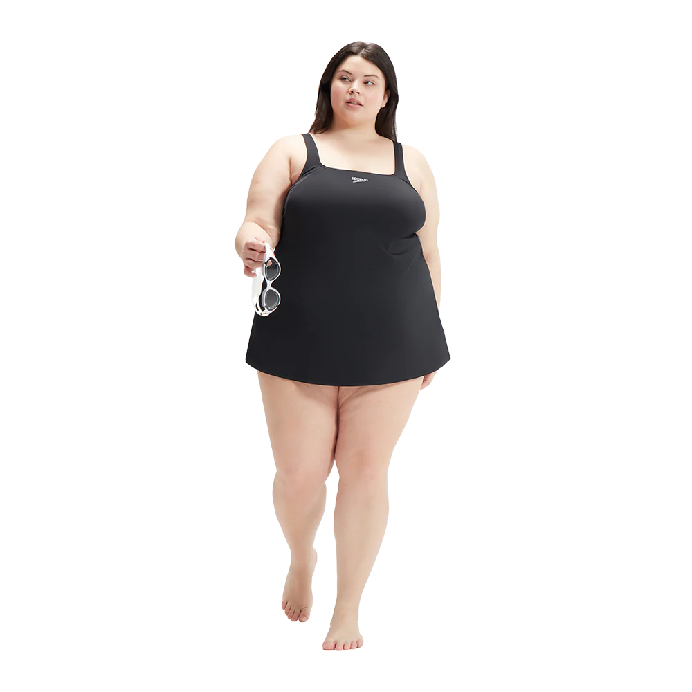 Speedo W Swim Dress Plus Size - Dame Badedragt Kjole - Image 3